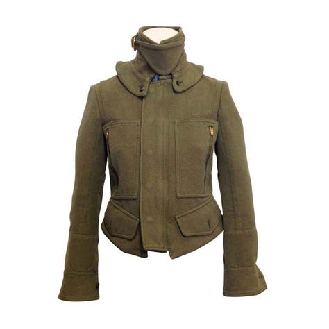 celine spencer military jacket|MILITARY SPENCER JACKET IN WOOL CLOTH .